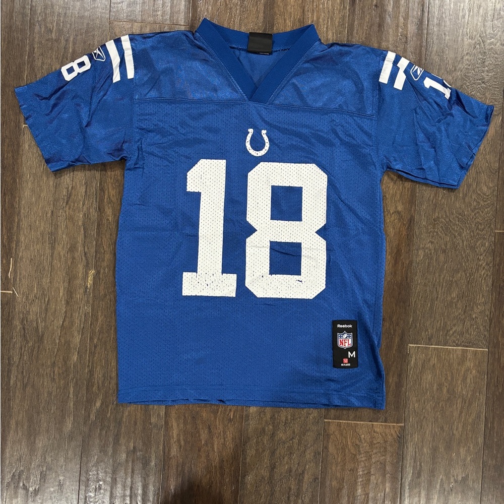 Reebok Peyton Manning Colts Youth Jersey Medium